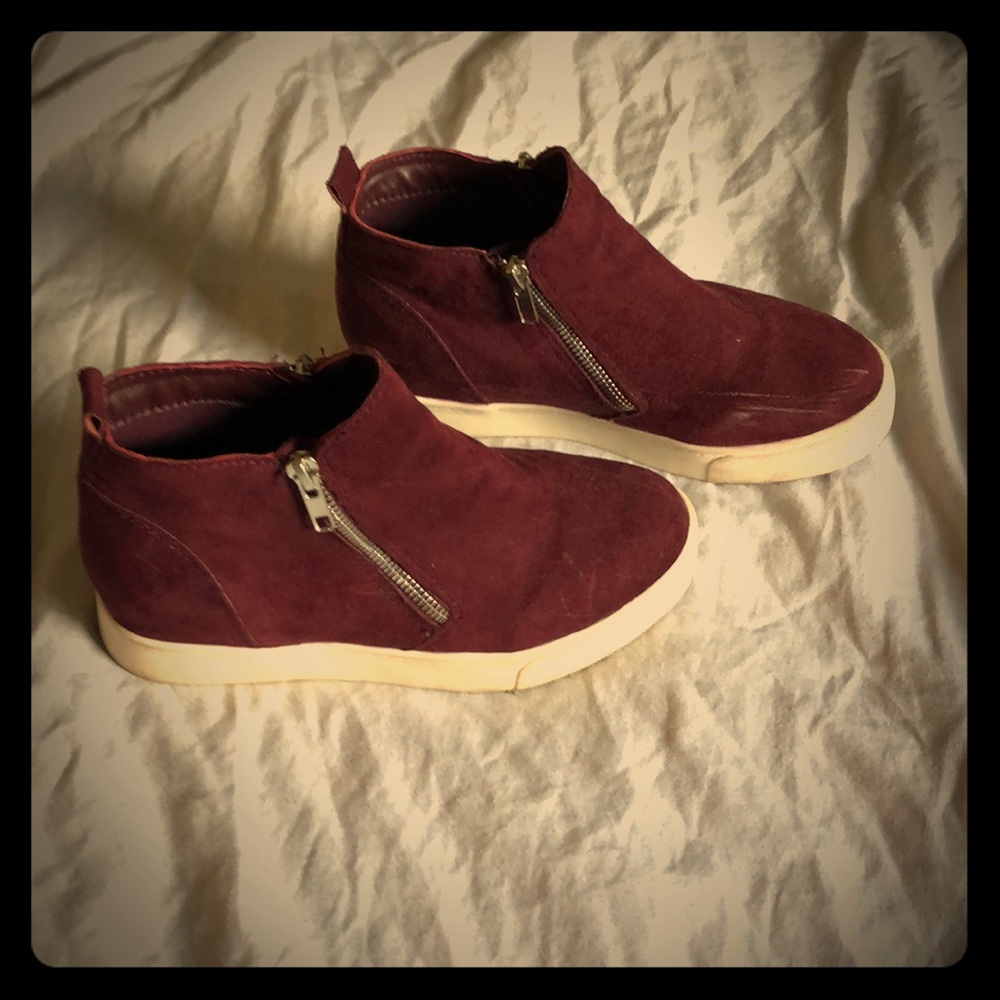 High top sneakers